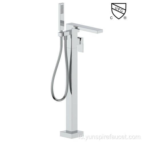 Min Free Standing Tub Filler dengan Shower Set